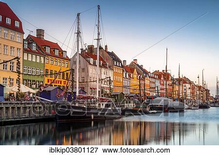 "Nyhavn canal and entertainment district, Copenhagen, Denmark, Europe" View Large Photo Image Stock Photo - "Nyhavn canal and entertainment district, Copenhagen, Denmark, Europe". Fotosearch