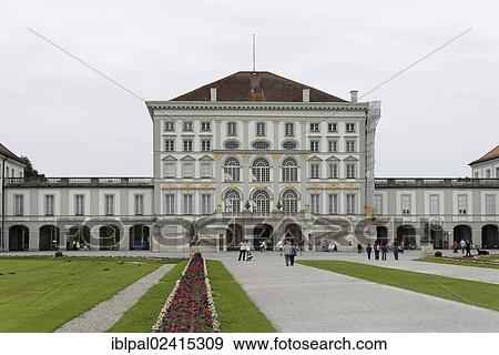 Nymphenburg Palace, Munich, Bavaria, Germany, Europe View Large Photo Image Stock Photo - Nymphenburg Palace, Munich, Bavaria, Germany, Europe. Fotosearch