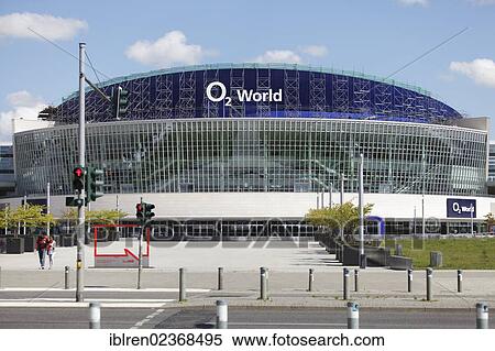 Stock Photography - "O2 World, Muehlenstrasse, Berlin, Germany, Europe". Fotosearch