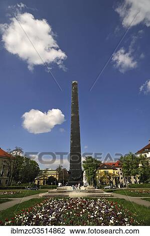"Obelisk by Leo von Klenze, erected by Louis I, King of Bavaria, to commemorate the dead of the Russian campaign of Napoleon in 1812, Munich, Upper Bavaria, Bavaria, Germany, Europe" View Large Photo Image Stock Image - "Obelisk by Leo von Klenze, erected by Louis I, King of Bavaria, to commemorate the dead of the Russian campaign of Napoleon in 1812, Munich, Upper Bavaria, Bavaria, Germany, Europe". Fotosearch