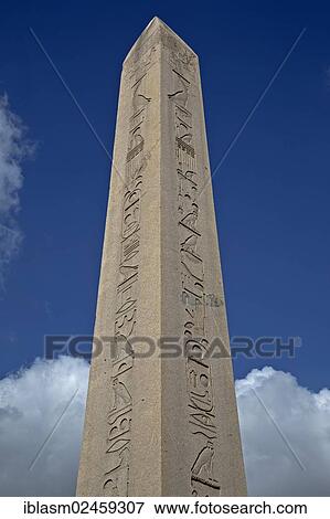 "Obelisk, Dikilitas, Egyptian hieroglyphs, Istanbul, Turkey, Asia" View Large Photo Image Stock Photo - "Obelisk, Dikilitas, Egyptian hieroglyphs, Istanbul, Turkey, Asia". Fotosearch
