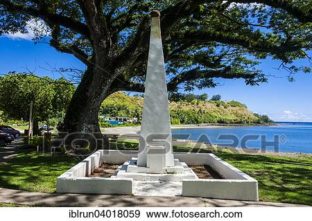 Stock Photo - "Obelisk in Umatac, Guam, US Territory, Pacific, Oceania". Fotosearch