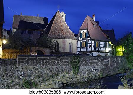 "Oberhof Chapel above the Weiss River, Kaysersberg, Haut-Rhin, Alsace, France, Europe" View Large Photo Image Stock Photograph - "Oberhof Chapel above the Weiss River, Kaysersberg, Haut-Rhin, Alsace, France, Europe". Fotosearch