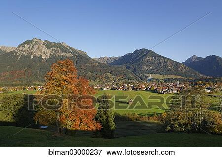 "Oberstdorf with Nebelhorn mountain and Schattenberg mountain, Illertal valley, Oberstdorf, Oberallgau, Allgau, Swabia, Bavaria, Germany, Europe" View Large Photo Image Stock Photo - "Oberstdorf with Nebelhorn mountain and Schattenberg mountain, Illertal valley, Oberstdorf, Oberallgau, Allgau, Swabia, Bavaria, Germany, Europe". Fotosearch