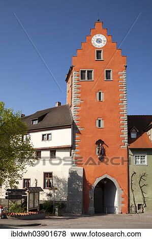 "Obertor gate tower, Meersburg, Baden-Wurttemberg, Germany, Europe" View Large Photo Image Stock Photo - "Obertor gate tower, Meersburg, Baden-Wurttemberg, Germany, Europe". Fotosearch