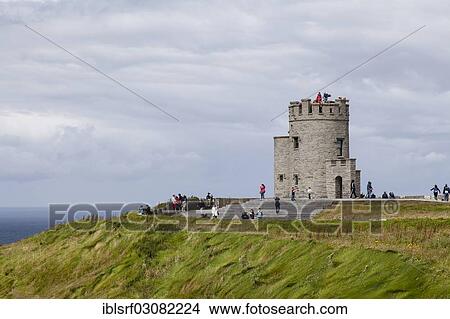 "O'Brien's Tower, Cliffs of Moher, near Doolin, County Clare, Ireland, Europe" View Large Photo Image Picture - "O'Brien's Tower, Cliffs of Moher, near Doolin, County Clare, Ireland, Europe". Fotosearch