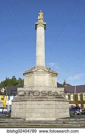 "Octagon, with the statue of St. Patrick, Westport, County Mayo, Ireland, Europe, PublicGround, Europe" View Large Photo Image Stock Photo - "Octagon, with the statue of St. Patrick, Westport, County Mayo, Ireland, Europe, PublicGround, Europe". Fotosearch