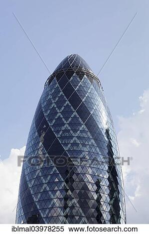 "Office Building, 30 St Mary Axe, The Gherkin, Swiss Re Tower, London, England, United Kingdom, Europe" View Large Photo Image Stock Photography - "Office Building, 30 St Mary Axe, The Gherkin, Swiss Re Tower, London, England, United Kingdom, Europe". Fotosearch