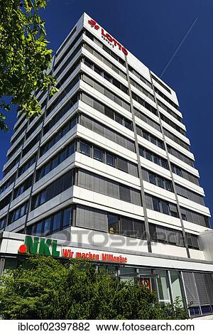 Office Building Of Lotto Hamburg In The City Nord Quarter