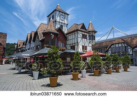 "Oktoberfest area in the German town of Blumenau, Santa Catarina, Brazil, South America" View Large Photo Image Stock Image - "Oktoberfest area in the German town of Blumenau, Santa Catarina, Brazil, South America". Fotosearch
