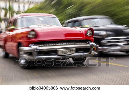 "Old American road cruiser on the street, Havana, Cuba, North America" View Large Photo Image Stock Photograph - "Old American road cruiser on the street, Havana, Cuba, North America". Fotosearch