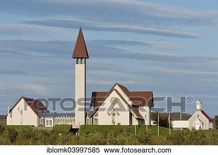 "Old and New Church of Reykholt, Reykholt, Reykholtsdalur, Iceland, Europe" View Large Photo Image Stock Photography - "Old and New Church of Reykholt, Reykholt, Reykholtsdalur, Iceland, Europe". Fotosearch