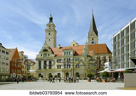 "Old and New Town Hall, town hall square, Ingolstadt, Upper Bavaria, Bavaria, Germany, Europe" View Large Photo Image Picture - "Old and New Town Hall, town hall square, Ingolstadt, Upper Bavaria, Bavaria, Germany, Europe". Fotosearch