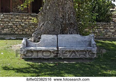 "Old antique stone bench at the Aphrodisias excavation site, Geyre, Karacasu, Aydin, Western Turkey, Turkey, Asia" View Large Photo Image Stock Photograph - "Old antique stone bench at the Aphrodisias excavation site, Geyre, Karacasu, Aydin, Western Turkey, Turkey, Asia". Fotosearch
