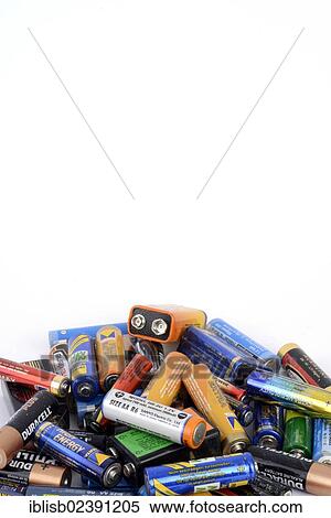 "Old batteries, hazardous waste" View Large Photo Image Stock Photography - "Old batteries, hazardous waste". Fotosearch