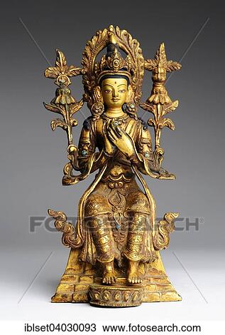 "Old Buddha sculpture, bronze, gilded, Maitreya, Tibet" View Large Photo Image Stock Image - "Old Buddha sculpture, bronze, gilded, Maitreya, Tibet". Fotosearch