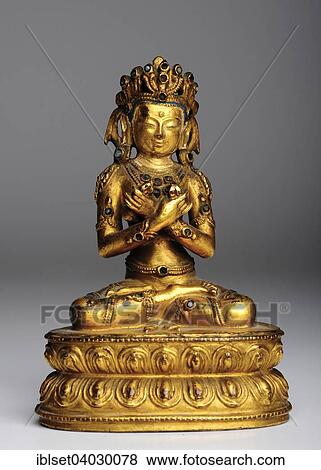 "Old Buddha sculpture, bronze, gilded, Vajradhara, from Tibet" View Large Photo Image Stock Photo - "Old Buddha sculpture, bronze, gilded, Vajradhara, from Tibet". Fotosearch