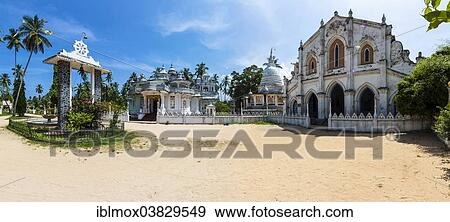 "Old Buddhist temple complex of Sri Pushparama Maha Viharaya, near Balapitiya, Welitara Region, Southern Province, Sri Lanka, Asia" View Large Photo Image Stock Photo - "Old Buddhist temple complex of Sri Pushparama Maha Viharaya, near Balapitiya, Welitara Region, Southern Province, Sri Lanka, Asia". Fotosearch