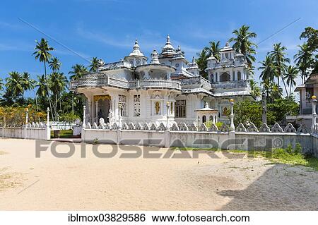 Stock Photograph - "Old Buddhist temple complex of Sri Pushparama Maha Viharaya, near Balapitiya, Welitara Region, Southern Province, Sri Lanka, Asia". Fotosearch