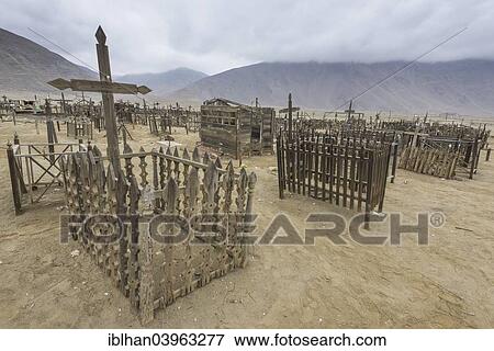 "Old cemetery on the coast, Tocopilla, Antofagasta Region, Chile, South America" View Large Photo Image Stock Photo - "Old cemetery on the coast, Tocopilla, Antofagasta Region, Chile, South America". Fotosearch