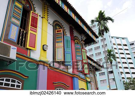 "Old Chinese mansion, House of Tan Teng Niah, Indian quarter, Little India, Singapore, Asia" View Large Photo Image Stock Image - "Old Chinese mansion, House of Tan Teng Niah, Indian quarter, Little India, Singapore, Asia". Fotosearch