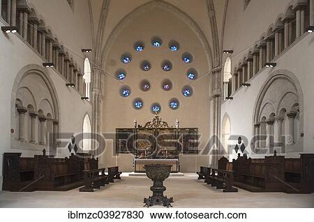 "Old choir with baroque high altar and baptismal font, Munster Cathedral, Munster, Munsterland, North Rhine-Westphalia, Germany, Europe" View Large Photo Image Stock Image - "Old choir with baroque high altar and baptismal font, Munster Cathedral, Munster, Munsterland, North Rhine-Westphalia, Germany, Europe". Fotosearch