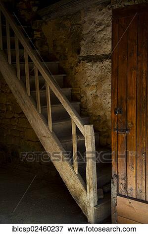 "Old door and stairs in Belves, Aquitaine, France, Europe" View Large Photo Image Stock Photo - "Old door and stairs in Belves, Aquitaine, France, Europe". Fotosearch