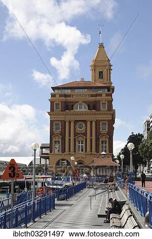 "Old Ferry Building, Auckland, Auckland Region, New Zealand, Oceania" View Large Photo Image Stock Photo - "Old Ferry Building, Auckland, Auckland Region, New Zealand, Oceania". Fotosearch