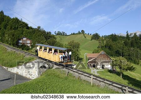 "Old funicular on Stanserhorn Mountain, first section from Stans to Kaelti, Stans, Switzerland, Europe" View Large Photo Image Stock Photo - "Old funicular on Stanserhorn Mountain, first section from Stans to Kaelti, Stans, Switzerland, Europe". Fotosearch