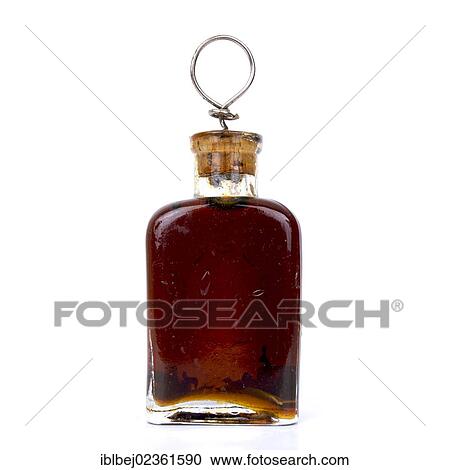 Old glass bottle with cork View Large Photo Image Stock Image - Old glass bottle with cork. Fotosearch