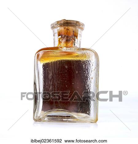 Old glass bottle with cork View Large Photo Image Stock Image - Old glass bottle with cork. Fotosearch