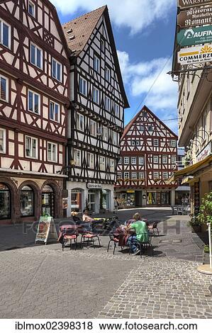 "Old half-timbered houses in the historic district of Mosbach, Odenwald, Rhein-Neckar-Kreis, Baden-Wuerttemberg, Germany, Europe, PublicGround, Europe" View Large Photo Image Stock Photo - "Old half-timbered houses in the historic district of Mosbach, Odenwald, Rhein-Neckar-Kreis, Baden-Wuerttemberg, Germany, Europe, PublicGround, Europe". Fotosearch