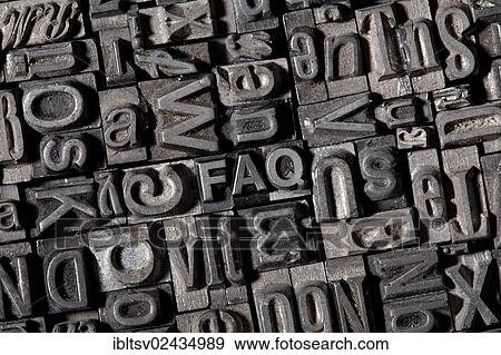 Old lead letters forming the acronym FAQ View Large Photo Image Stock Photo - Old lead letters forming the acronym FAQ. Fotosearch
