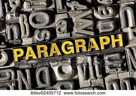 Old lead letters forming the word PARAGRAPH View Large Photo Image Stock Image - Old lead letters forming the word PARAGRAPH. Fotosearch