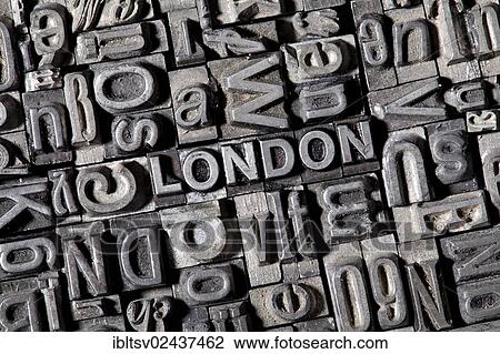 Old lead letters forming the word " LONDON" View Large Photo Image Stock Image - Old lead letters forming the word " LONDON". Fotosearch