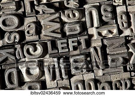 Old lead letters forming the word " LEFT" View Large Photo Image Stock Photo - Old lead letters forming the word " LEFT". Fotosearch