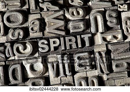 Old lead letters forming the word " SPIRIT" View Large Photo Image Stock Photo - Old lead letters forming the word " SPIRIT". Fotosearch