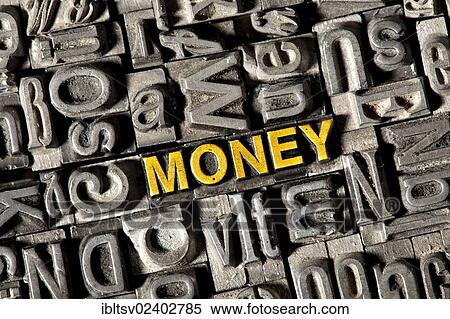 "Old lead letters forming the word """"MONEY""""" View Large Photo Image Stock Photography - "Old lead letters forming the word """"MONEY""""". Fotosearch