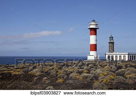 "Old Lighthouse and New Lighthouse at the southern cape, Punta de Fuencaliente, La Palma, Canary Islands, Spain, Europe" View Large Photo Image Stock Photo - "Old Lighthouse and New Lighthouse at the southern cape, Punta de Fuencaliente, La Palma, Canary Islands, Spain, Europe". Fotosearch