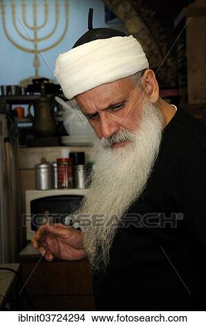 "Old man with a beard, Nazareth, Israel, Asia" View Large Photo Image Picture - "Old man with a beard, Nazareth, Israel, Asia". Fotosearch