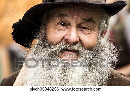 "Old man with a long beard, Gauderfest festival with traditional costumes, Zell am Ziller, Zillertal, North Tyrol, Austria, Europe" View Large Photo Image Stock Photograph - "Old man with a long beard, Gauderfest festival with traditional costumes, Zell am Ziller, Zillertal, North Tyrol, Austria, Europe". Fotosearch