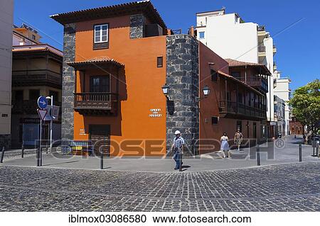 "Old mansion in the old town, Puerto de la Cruz, San Telmo, Puerto De La Cruz, Tenerife, Canary Islands, Spain, Europe" View Large Photo Image Stock Image - "Old mansion in the old town, Puerto de la Cruz, San Telmo, Puerto De La Cruz, Tenerife, Canary Islands, Spain, Europe". Fotosearch