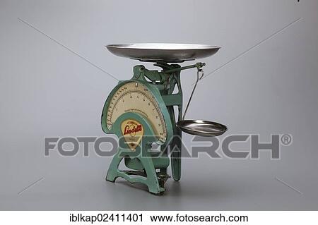 "Old mechanical, iron 10kg kitchen scale, 1930s" View Large Photo Image Stock Image - "Old mechanical, iron 10kg kitchen scale, 1930s". Fotosearch