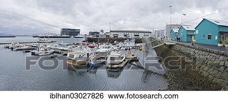 Stock Photograph - "Old port, Reykjavik, Iceland, Europe". Fotosearch