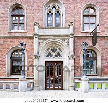 Picture - "Old Post Office, 1847, in the Italian Renaissance style, today exclusive shopping mall, Hamburg, Germany, Europe". Fotosearch