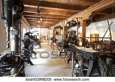 "Old printing room, Museum of Technology Kratzmuhle, Kinding, Altmuhltal, Bavaria, Germany, Europe" View Large Photo Image Stock Photography - "Old printing room, Museum of Technology Kratzmuhle, Kinding, Altmuhltal, Bavaria, Germany, Europe". Fotosearch
