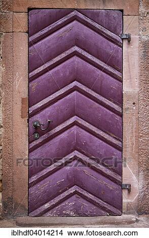 "Old purple door, Marburg Castle, Landgrafenschloss, Marburg, Hesse, Germany, Europe" View Large Photo Image Picture - "Old purple door, Marburg Castle, Landgrafenschloss, Marburg, Hesse, Germany, Europe". Fotosearch