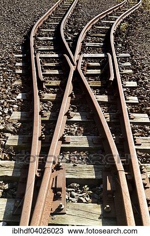 "Old railway tracks, Germany, Europe" View Large Photo Image Stock Image - "Old railway tracks, Germany, Europe". Fotosearch