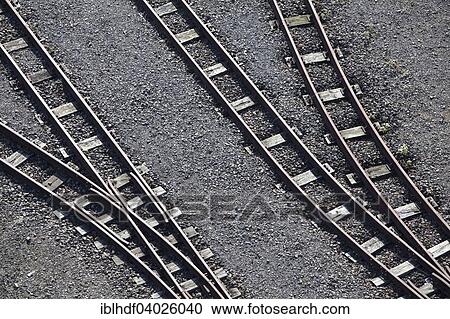 "Old railway tracks, Germany, Europe" View Large Photo Image Stock Image - "Old railway tracks, Germany, Europe". Fotosearch