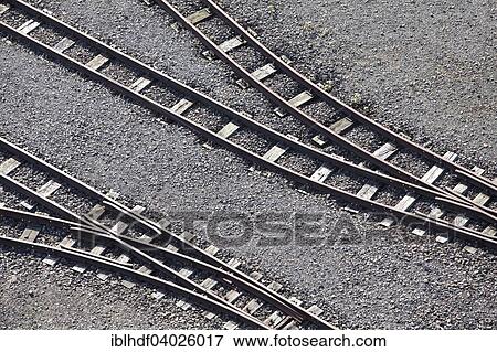 "Old railway tracks, Germany, Europe" View Large Photo Image Stock Photo - "Old railway tracks, Germany, Europe". Fotosearch
